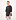 Curved logo Over Shirt Schwarz