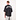 Curved logo Over Shirt Schwarz