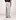 Curved Logo Loose Denim Hose Hell Grau