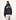 Curved Logo Loose Hoodie Zwart