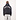Curved Logo Loose Hoodie Zwart