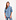 Chemise Col Boutonne Button Down Shirt Blauw