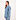 Chemise Col Boutonne Button Down Shirt Blauw