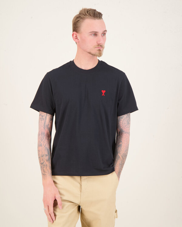 AMI De Coeur Rouge T-Shirt Black