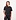 AMI De Coeur Rouge T-Shirt Zwart Dames