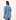 Chemise Col Boutonne Button Down Shirt Blauw Dames