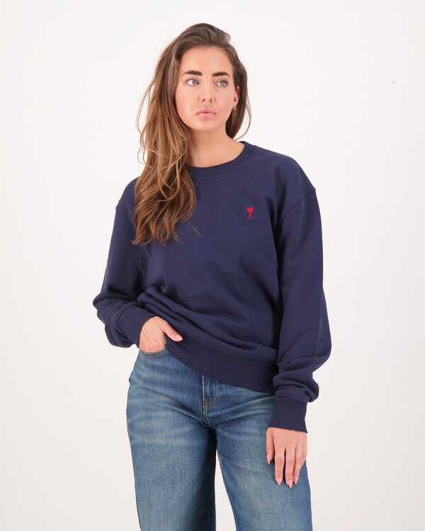 Cotton Ami De Coeur Sweatshirt Blauw Dames