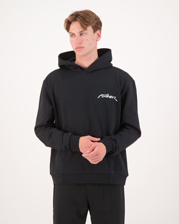 Chrome Hoodie Schwarz