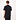 Embossed T-Shirt Schwarz