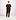 Embossed T-Shirt Schwarz