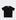 2100007 Logo Embroidery T-Shirt Black