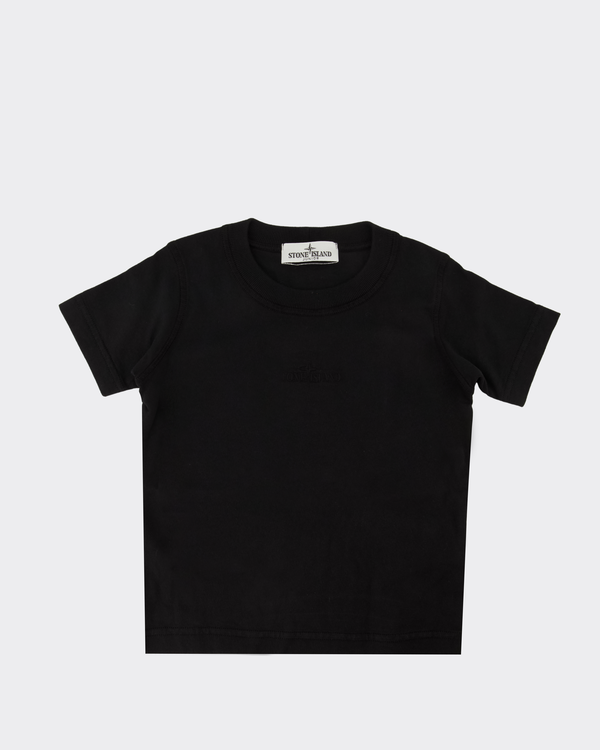 2100007 Logo Embroidery T-Shirt Zwart