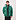 Nylon Ripstop Puffer Jas Groen