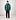 Nylon Ripstop Puffer Jas Groen
