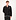Embroidered Faux Crochet Shirt Schwarz