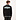 Embroidered Faux Crochet Shirt Schwarz