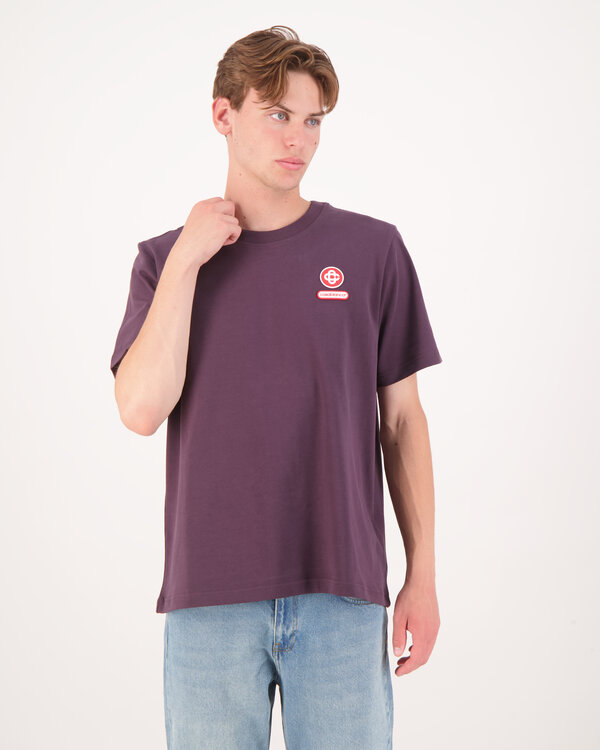Printed T-Shirt Aubergine