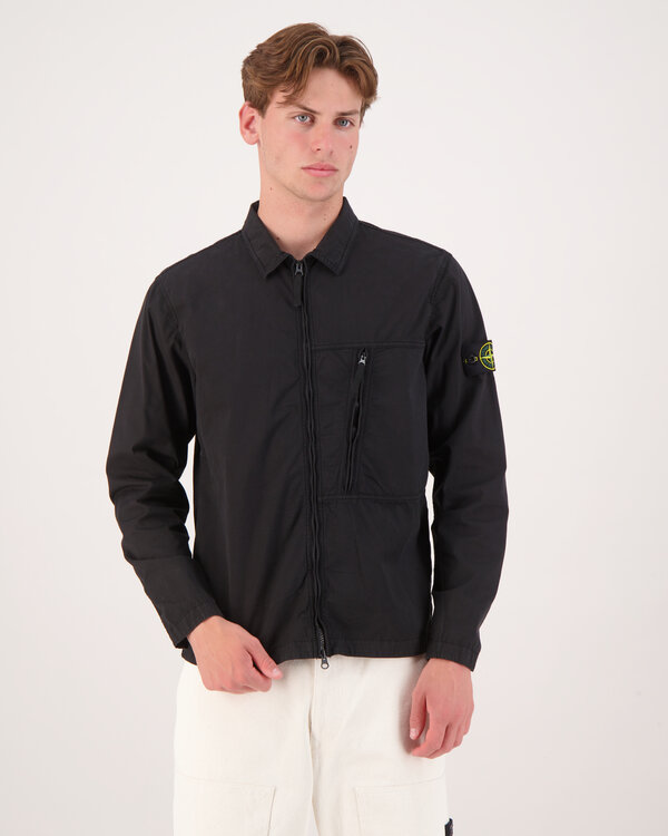 1200003 Supima Twill Stretch-TC Jacke Schwarz