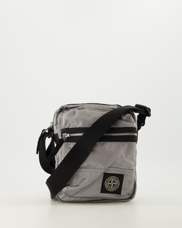 9200015 Coated Puch Nylon Metal In Econyl  Bag Grijs