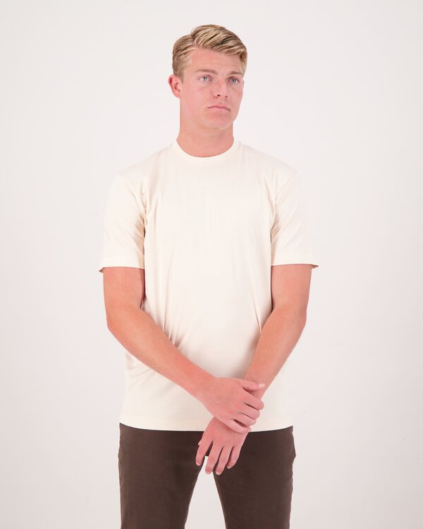 Interlock Supima Shirt Creme