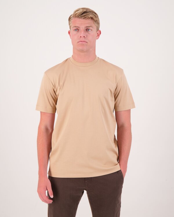 Interlock Supima Shirt Hazelnut Hellbraun