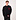 Pull Col Rund Sweatshirt Schwarz