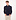 Kaschmirpullover mit Zipper-Kragen Marine
