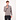 Kaschmirpullover mit Zipper-Kragen Beige