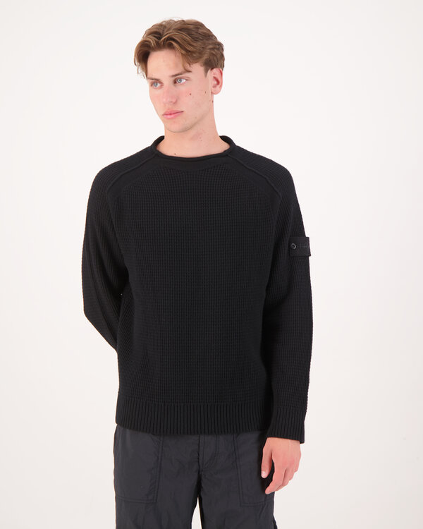 5100082Ghost Crew Neck Sweater Zwart