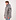 4100012 Crinkle NY Recycled down parka Jacket Grau