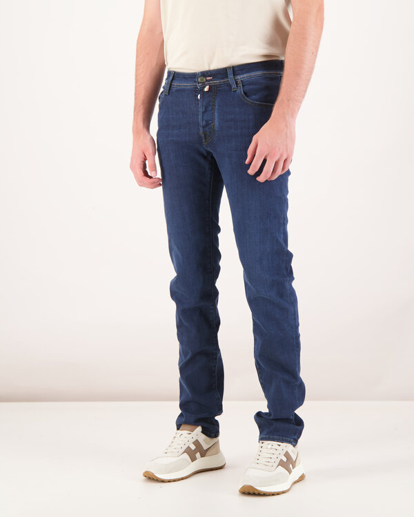 Nick Slim Jeans M.Blauw