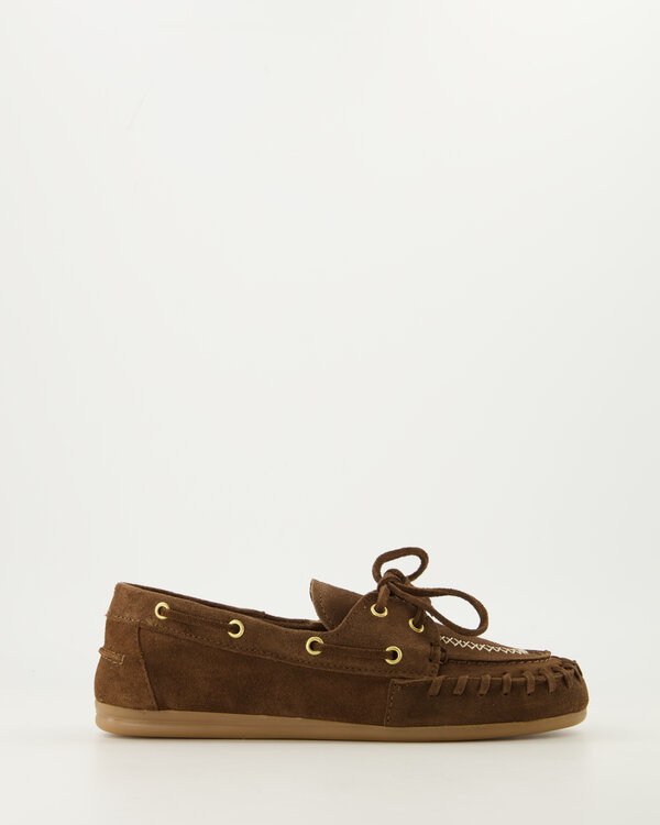 Boat Loafer Fringe Donkerbruin