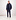 Piumino Corto Impact Jacket Blauw