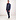 Collo Faux Fur Jacket Blauw