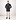 Medio Liscio Jacket Zwart