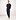 Pleated Technical Pantalone Blauw