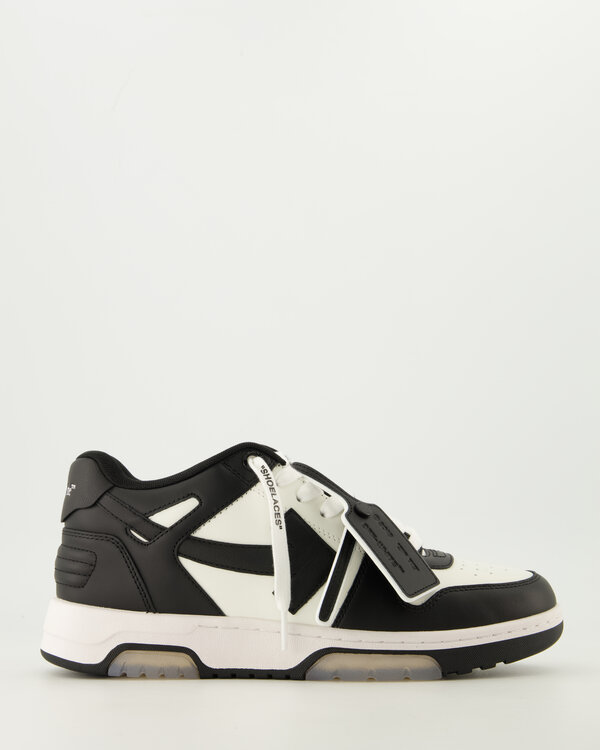 Out Of Office Calf Leather Sneaker Wit