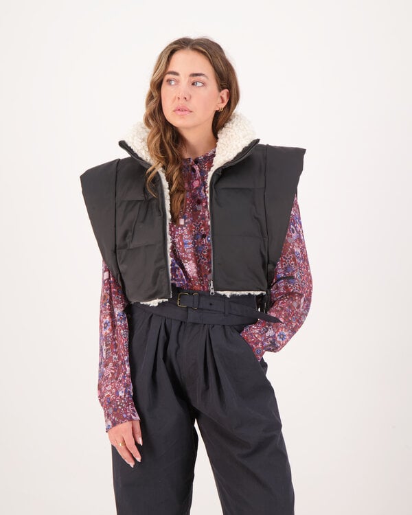 hoodiali Bodywarmer Zwart