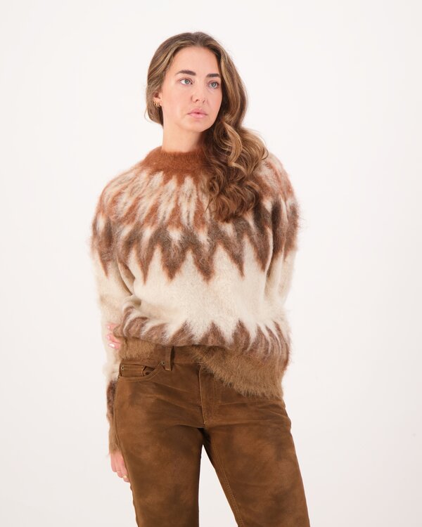 Natania Sweater Oranje