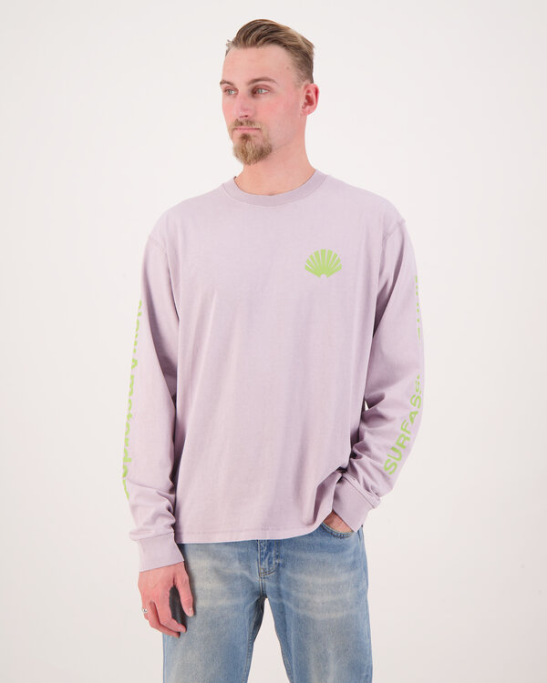 Logo Longsleeve T-Shirt Dunkel Grün