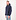 Logo Hoodie Zip Up Marine