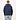 Logo Hoodie Zip Up Marine