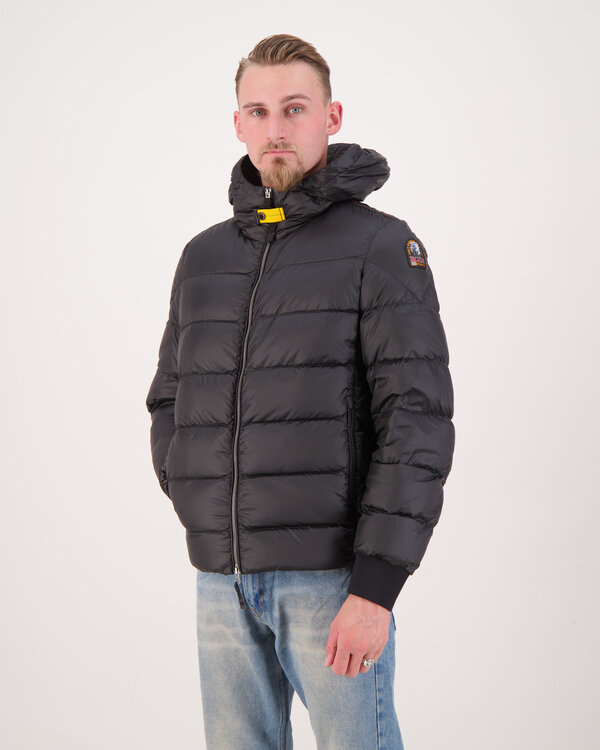 Pharrell Hooded Down Bomber Zwart