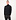 Merino Wool Knitwear Poloshirt Schwarz