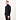 Merino Wool Knitwear Poloshirt Schwarz