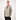 Diagonal Raised Fleece Weste Hoodie Grau