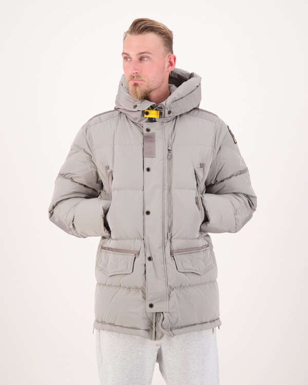  Harraseeket Puffer Jas Donkergrijs