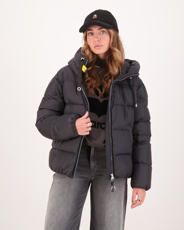 Tilly Down Jas Zwart