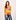Ombre Flag Sweatshirt Orange