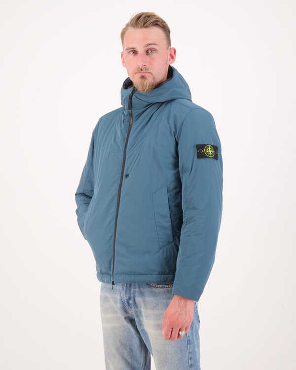4100047 Micro Twill Jacket Donkergroen
